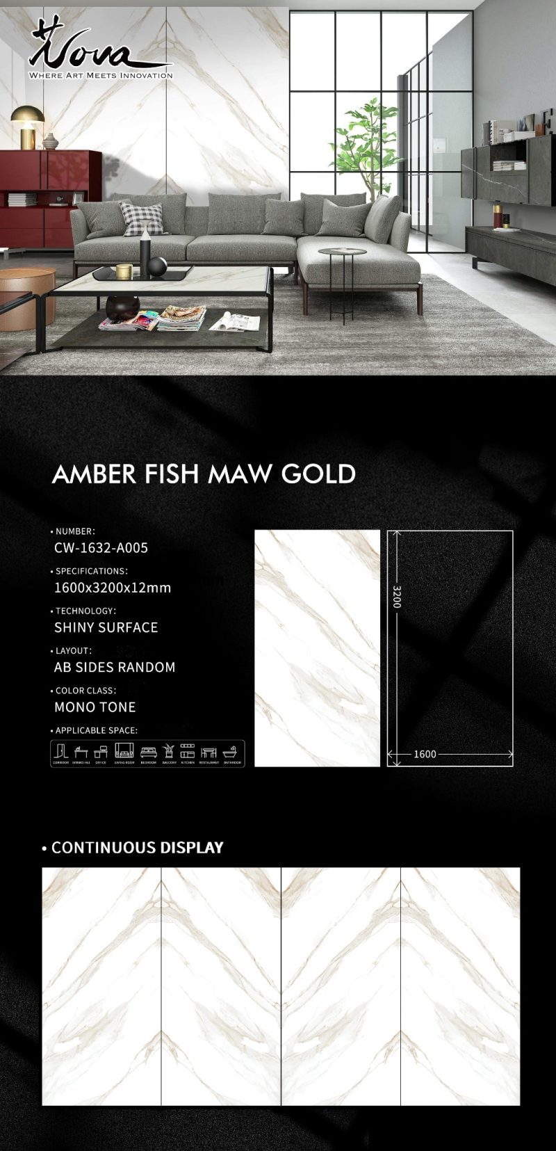 CW-1632-A005加尔达鱼肚金AMBER FISH MAW GOLD