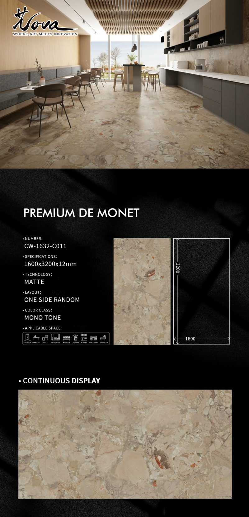 CW-1632-C011极品莫奈花园PREMIUM DE MONET