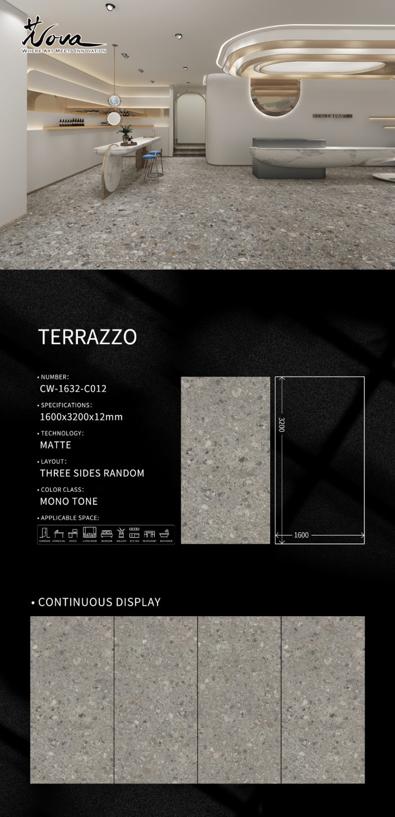 CW-1632-C012曼彻斯水磨石TERRAZZO