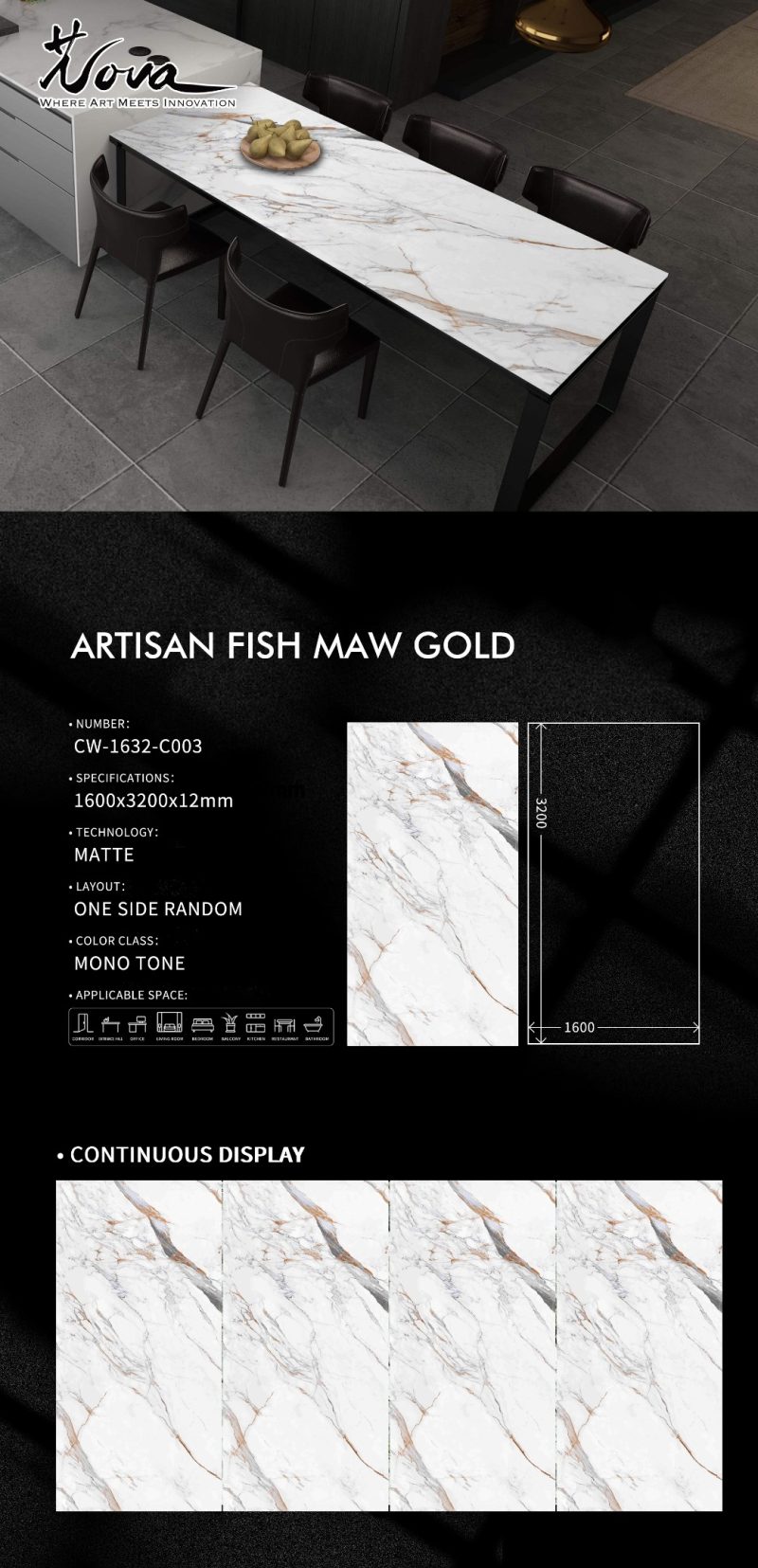 CW-1632-C003雕刻鱼肚金ARTISAN FISH MAW GOLD