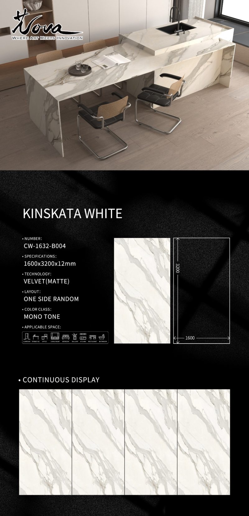CW-1632-B004金丝卡塔白KINSKATA WHITE